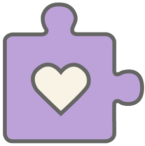 Puzzleteil, Icon für Einzelstunde
